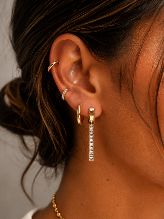 Pendientes Unzip de ALMADIVERSA, imagen principal