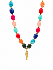 Coñlar pez piedras de colores