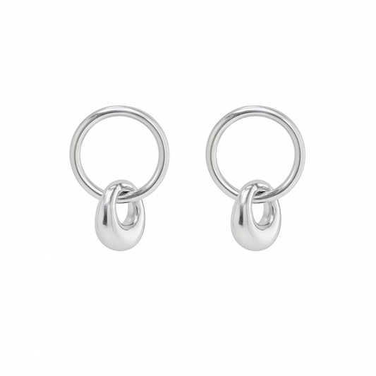 Pendientes Drop Click de ALMADIVERSA, imagen principal