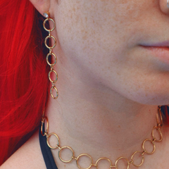 Choker Wehilani de ALMADIVERSA, detalle de la joya