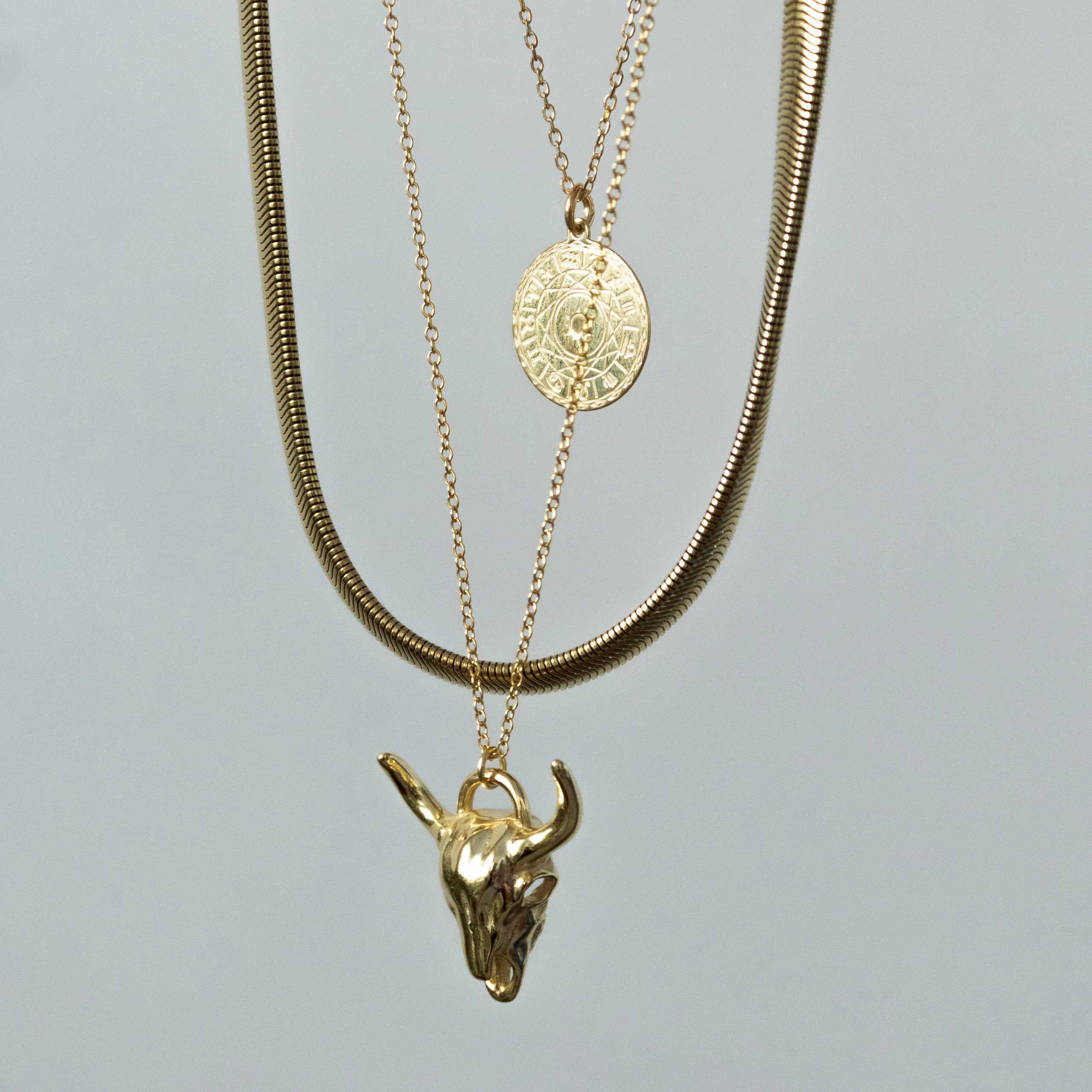 Collar Búfalo de ALMADIVERSA, detalle de la joya
