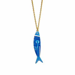 Collar Sardine Club Cobalt