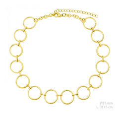 Choker Wehilani de ALMADIVERSA, vista alternativa