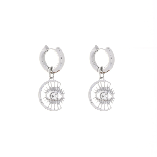 Pendientes Moon Eye de ALMADIVERSA, imagen principal