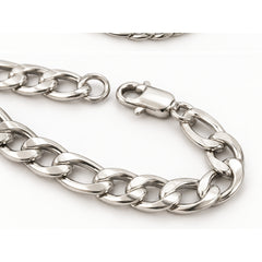 Detalle de eslabones de la Pulsera Vía Plata