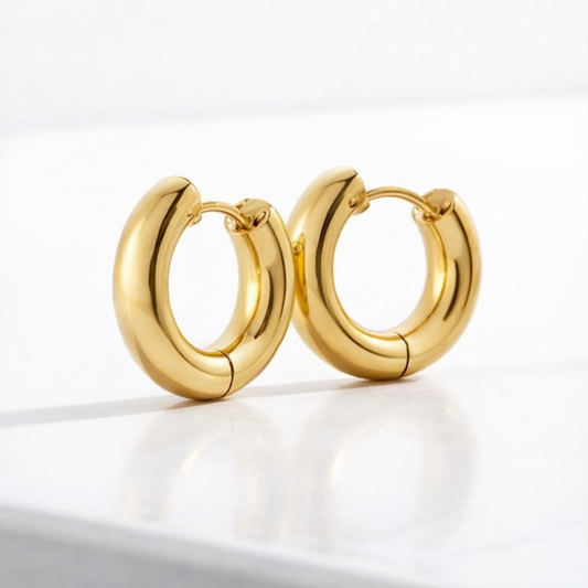 Aros dorados tendencia