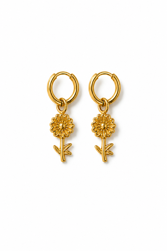 Pendientes Girasol de ALMADIVERSA, imagen principal