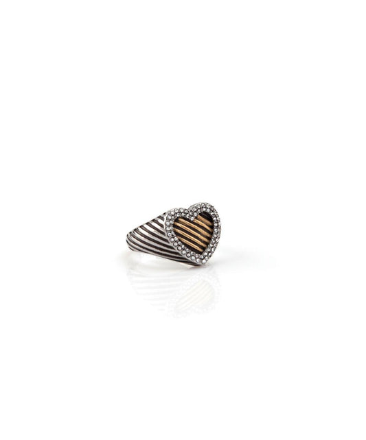 Anillo Heart Rust de ALMADIVERSA, imagen principal