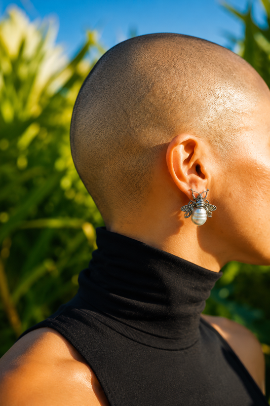 Pendientes Bee de ALMADIVERSA, imagen principal
