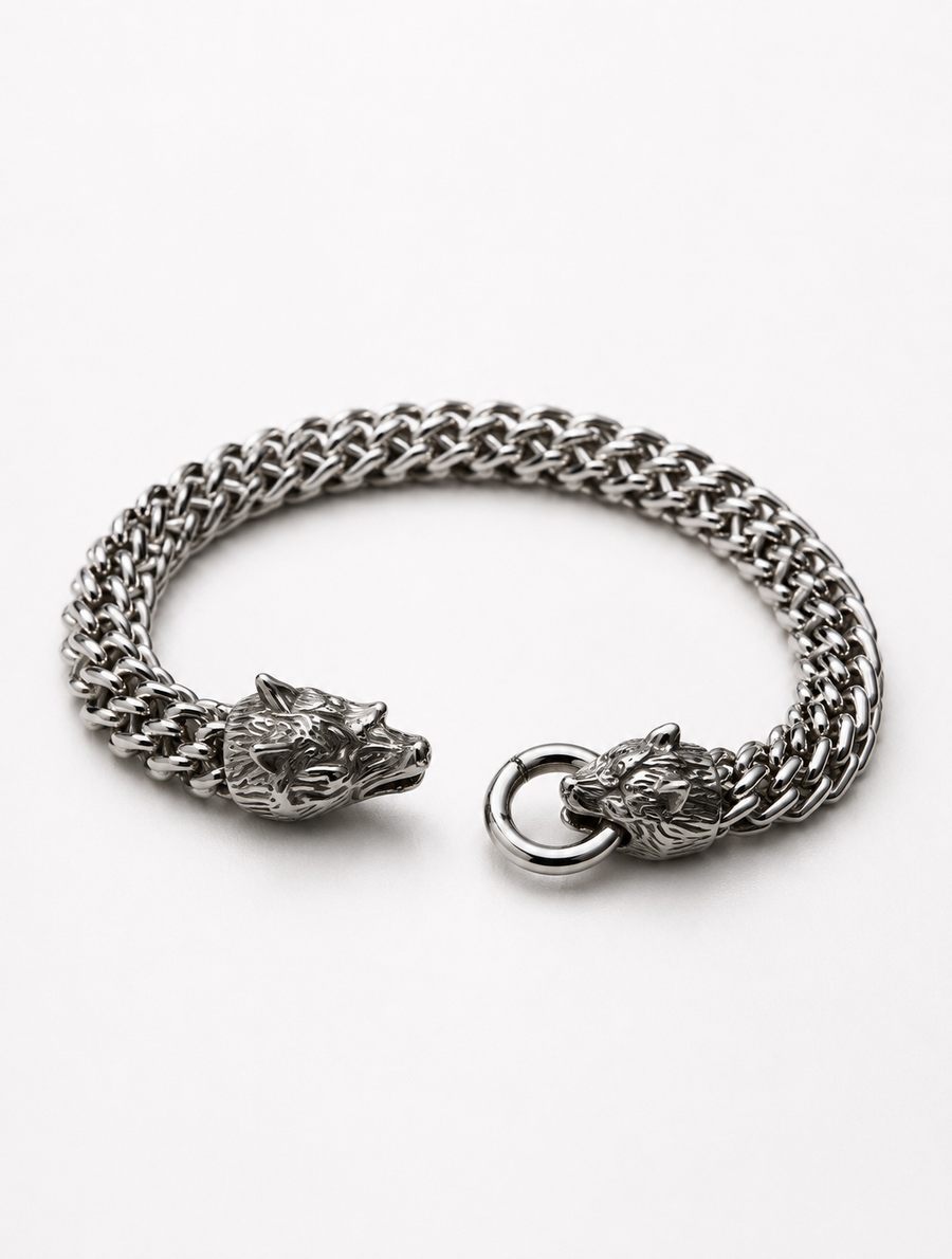 Pulsera Wolf Chain de ALMADIVERSA, imagen principal