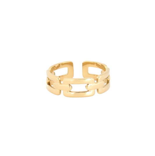Anillo Chain Rebel de ALMADIVERSA, vista alternativa