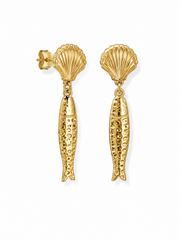 Pendientes Sardine Shell