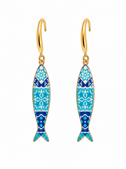Pendientes Sardine Club Blue