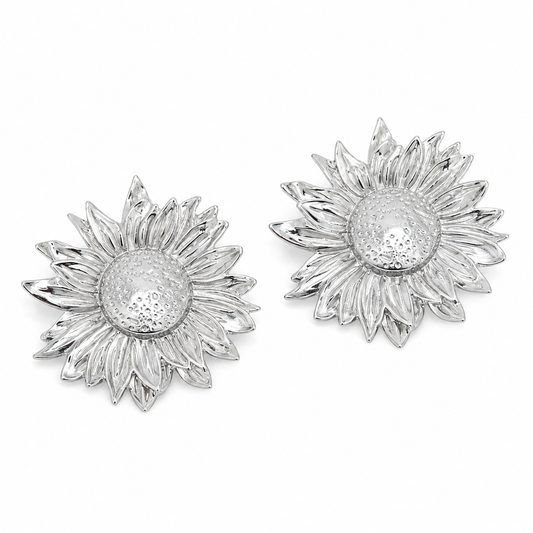 Pendientes Sunflower de ALMADIVERSA, vista alternativa