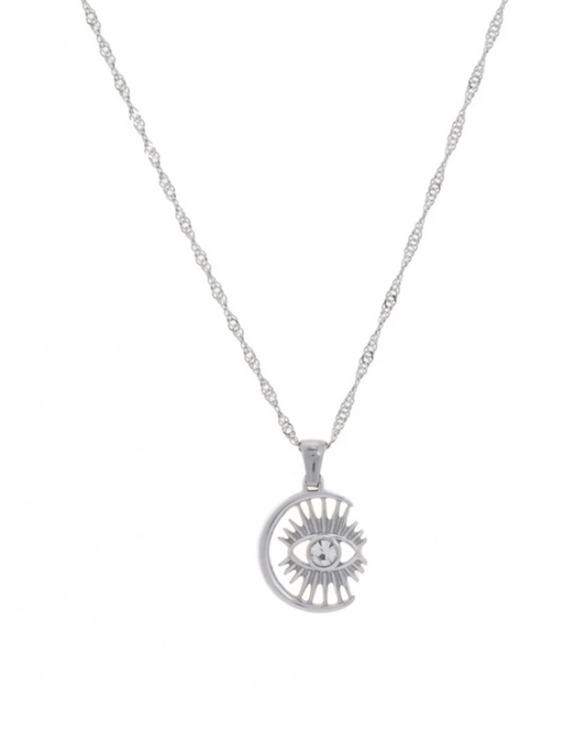 Collar Moon Eye de ALMADIVERSA, vista alternativa
