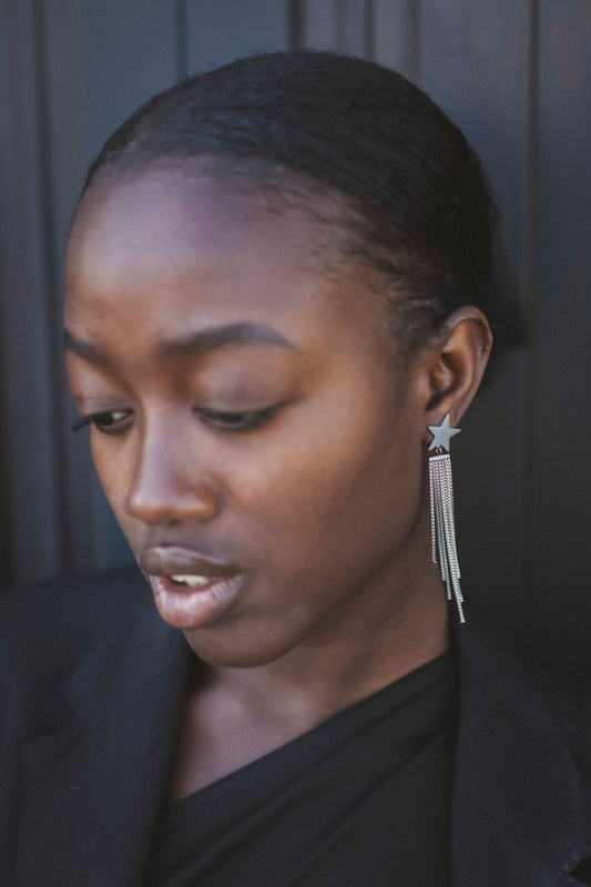 Pendientes Tanisha de ALMADIVERSA, vista alternativa