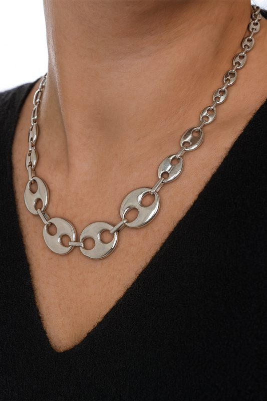 Collar Ocean Link de ALMADIVERSA, vista alternativa
