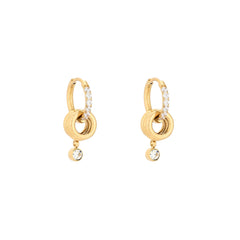 Pendientes aro Charms 