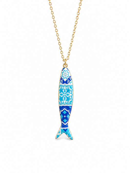 Collar Sardine Club Blue de ALMADIVERSA, imagen principal
