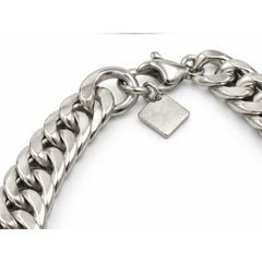 Detalle de la Pulsera Andén XL Plata