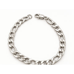 Pulsera Vía Plata de acero 316L vista completa