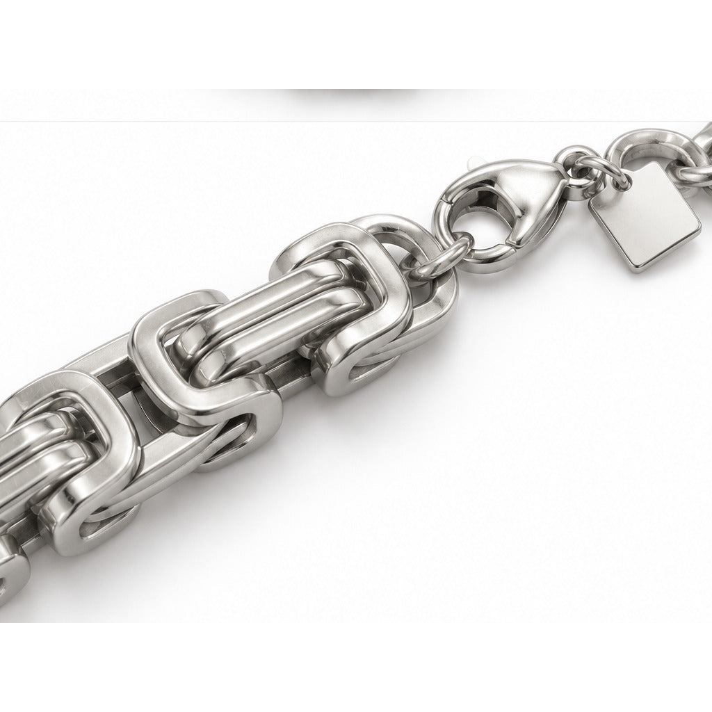 Detalle de la Pulsera Enlace XL Plata